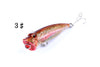 4X 6.5cm Popper Poppers Fishing Lure Lures Surface Tackle Fresh Saltwater