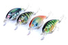 4x 7.5cm Popper Crank Bait Fishing Lure Lures Surface Tackle Saltwater