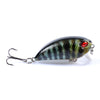 6x Popper Poppers 5.1cm Fishing Lure Lures Surface Tackle Fresh Saltwater