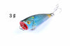 6X 6cm Popper Poppers Fishing Lure Lures Surface Tackle Fresh Saltwater