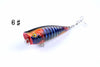 6X 6cm Popper Poppers Fishing Lure Lures Surface Tackle Fresh Saltwater