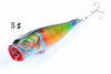 6X 9cm Popper Poppers Fishing Lure Lures Surface Tackle Fresh Saltwater