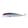 6x Popper Minnow 9.6cm Fishing Lure Lures Surface Tackle Fresh Saltwater