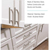 Brushed Stainless steel Kitchen Door Cabinet Drawer Handle Pulls 320MM