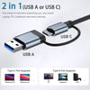 USB Hub 3.0 7 Ports Aluminium USB C to USB 3.0 Hub for MacBook Mac Pro/Mini  iMac Laptop