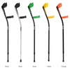 Let's Twist Again Ergonomic Crutches x 2 - Green