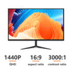 27" Flat LED Panel 2560x1440p Refresh Rate 165HZ Game Monitor Aspect Ratio 16:9