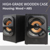 Rich Sound Multimedia Speaker USB+AC Power Ensure Sound Quality and Reduce Noise