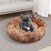 Pawfriends Dog Cat Pet Calming Bed Warm Soft Plush Round Nest Comfy Sleeping Cave 120cm