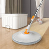 Cleanix Clean Sewage Separation Mop Rotary Hand-Wash-Free Flat Suction Orange white