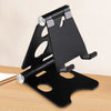 Mobax Portable Metal Phone Holder Foldable and Adjustable Black