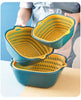 Cookingstuff Six-piece Creative Double-layer Household Multifunctional Fruit Vegetable Basket