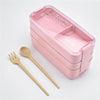 Cookingstuff 3 Layer Bento Box With Cover Lunch Eco Friendly Leakproof Food Container