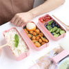 Cookingstuff 3 Layer Bento Box With Cover Lunch Eco Friendly Leakproof Food Container