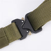 Mountgear Multifunctional Men's Outdoor Tactical Belt Outside Military Training Belt Green