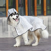 Pawfriends TPU Transparent Pet Cape Raincoat Large Dog Teddy Fado Koki Dog Dog Clothing