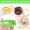 Pawfriends Soft Pet Hair Remover Clothes Cleaning Lint Catcher Solid Laundry Ball Green