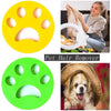 Pawfriends Soft Silicone Pet Hair Remover Clothes Cleaning Lint Catcher Solid Laundry Ball