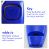 Pawfriends 2IN1 Dog Training Whistle Clicker Combo Stop Pet Barking Obedience Train Blue