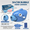 Bubblerainbow 15-Hole Bubble Gun Shark Bubble Machine Automatic Children's Hand-Held Outdoor Toys