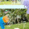 Bubblerainbow 42 Hole Angel Wing Automatic Bubble Blowing Bubble Gun Launcher Toy Purple