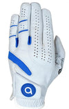 Awezingly Power Touch Cabretta Leather Golf Glove for Men - White (XXL)