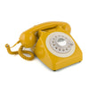 GPO Retro 746 Rotary Telephone - Mustard