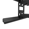 Kanto PDX650SG Stainless Steel Outdoor Full Motion TV Mount for 37" to 75" TVs, Black