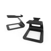 Kanto SE2 Elevated Desktop Speaker Stands for Small Speakers - Pair, Black