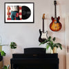 Framed Carole King Tapestry Vinyl Album Art