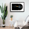 Framed Pink Floyd the Dark Side of The Moon Vinyl Album Art