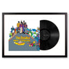 Framed The Beatles - Yellow Submarine - Vinyl Album Art