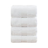 Linenland 4 Piece Cotton Bath Towels Set - White