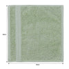 Linenland Bath Towel Set - 4 Piece Cotton Washcloths - Sage Green