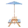 Lifespan Kids Sunset Picnic Table with Umbrella