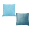 Pair of Calico Cordury Cushions Sky