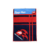 AFL Melbourne Football Club Rubber Backed Floor Mat 55 x 85 cm