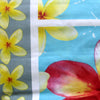 Floating Frangipani Quilt Cover Set Aqua Single