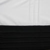 Pintuck Black Quilt Cover Set Single