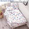 Mermaids & Mates Baby 100% Cotton Printed Sheet Set Cot Size