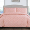 Artex Peach Nzeppel Quilt Cover Set Queen