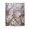 675gsm 2 Ply Animal Print Faux Mink Blanket Queen 200x240 cm Jaguar