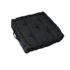 1 Pc Floor Box Cushion Pad 40 x 40+ 8 cm Black