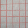 Cotton Grid Checks Oblong Table Cloth Coral 130 x 180cm