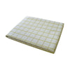 Cotton Grid Checks Oblong Table Cloth Yellow 130 x 180cm