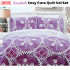 225TC Kasbah Mandala Cotton Rich Easy Care Quilt Cover Set Queen