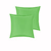 PepperMIll Satin European Pillowcases ( Pair ) LIME