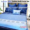 Hotel Living Bazaar Quilt Cover Set BLUE - King