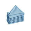 Hoydu Set of 8 Cotton Napkins Sky Blue