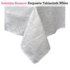 Salonika Blossom Tablecloth White 180 x 400 cm